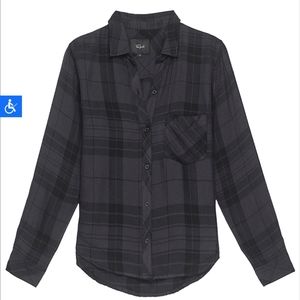 Rails Hunter Plaid Shirt - Onyx